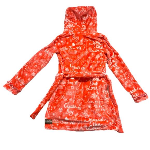 Matilda Jane Girls Size Large Holiday Robe Christmas Friends Forever Esme - Picture 9 of 10